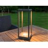 BEPER P207ILI103 Lanterna LED Ricaricabile, Lampada da Tavolo Dimmerabile 3 Luci (Calda, Naturale, Fredda), Autonomia 24h, USB, IP44 per Interno ed Esterno