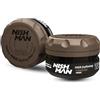 NISHMAN Hair Styling Pomade Wax W10 - Amber 100g - Tenuta Moderata e Flessibile e Lucentezza Media a Alta - Perfetto per Styling Fermo, Cura e Look Duraturo