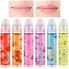 AOOWU Lip Gloss, 6 Pcs Lucidalabbra Trasparente Balsamo Idratante a Lunga Durata, Gloss Labbra Olio Labbra per Labbra Secche e Screpolate, Idratante Lucidalabbra Lip Oil Set(C)