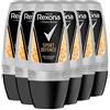 Rexona - difesa Sport, rotolo deodorante - su, uomo, Pack 6 (6 x 50 ml)