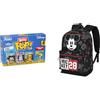 Funko Bitty Pop Disney Topolino/Minnie/Pluto - Set di mini figure da 2,2 cm, zaino Disney Mickey Year HS Fan 2.2 31×44 cm Nero