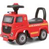 TURBO CHALLENGE - Mercedes Actros Pompier - Girello - 119300 - Ruote libere - Rosso - 23 Kg Max - Plastica - Giocattolo per bambini - Regalo - Licenza ufficiale - 12 mesi
