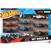 Hot Wheels Racing - Set Formula 1, 10 macchinine in scala 1:64 che rappresentano le scuderie della F1 2025 con dettagli speciali, per giocare o da collezione, 3+ anni, JMM24