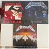 Blackened Recordings Vinile Kill 'Em All, Ride the Lightning, Master of Puppets, Edizione Rimasterizzata, Set di 3 Dischi