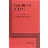 John Patrick Macbeth Did it (Tascabile)