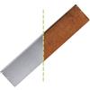 innogard 6002-002 - Bordatura stretta del prato - Acciaio corten - 100 x 0,1 cm Bordatura del letto, protezione anticorrosione, altezza 18 cm
