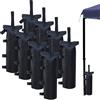 Mineup 8 Pezzi Pesi Per Gazebo, Sacchi Di Sabbia, Sacchi Di Sabbia Impermeabili, Zavorra Per Gazebo Per Tende Padiglioni Ombrelloni Scalette Per Piscine
