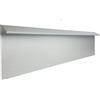 IRKA 1025-002 - Recinto per lumache Tipo 2-25 x 0,05 cm Alu-Zinc - Bordatura del Letto - Incastro - Lunghezza 1 m