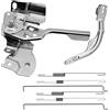 ZAMDOE GX160 GX200 Molle di Ritorno dell'acceleratore Piastra del Braccio della Leva Base del regolatore Asta di Collegamento per Honda e Clone 5,5 CV 6,5 CV 196 CC per Motori Predator 212 CC