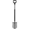 Fiskars Pala de Metal Ergonomic™ con borde puntiagudo