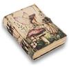 LEARICHI Fata principessa stampa UV, copertina in pelle, per uomo e donna, scrittura, taccuino da viaggio, diario artista, disegno, libro da disegno, carta antica, fogli non rigati
