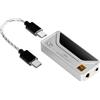 SHANLING Amplificatore per cuffie UA4, amplificatore DAC USB portatile, supporto MQA 16X, 768kHz DSD512, alta potenza di guida per Android/iOS/Mac/Windows, controllo del volume dongle, 3,5/4,4 mm fino