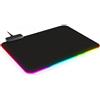SIMPLETEK Tappetino Mouse Da Gaming Per Scrivania Con LED RGB | Nero, 360 X 260 x 3 Mm