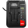 Futurebatt Quick Charger [for Porter-Cable 20V MAX] & [for Black+Decker 20V MAX] Lithium Battery PCC680L PCC681L PCC682L PCC685LP PCC699L and Battery LBXR20 LBXR2020 LBX4020