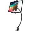 GDZN Supporto per tablet per guida auto, robusto supporto per tablet per sedili da pavimento con braccio a collo di cigno