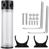 Agatige Serbatoio della pompa dell'acqua del PC, filettatura G1/4 diametro 50 mm Cilindro fai-da-te Serbatoio raffreddato ad acqua Raffreddamento ad acqua per sistema di raffreddamento del computer(240 mm)