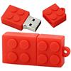 OneSquareCore 4GB Moduli di costruzione forma unità flash USB Pen Drive memoria Flash Stick PenDrives USB Flash disco pollice unità U disco USB drive USB (Rosso)