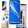 HLYGZX Display Schermo per Redmi 10c 220333QAG 220333QBI con Cornice | con kit di riparazione，IPS LCD，HD Display，Sostituire lo schermo,per Modello:220333QNY 220333QL
