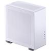 Jonsbo U4 Pro Mesh Midi-Tower Case per PC - Bianco | Case PC ATX in acciaio con frontale in alluminio e pannello laterale a rete, I/O frontale USB-C