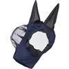 LeMieux Mezza maschera anti-insetti - Maschera antimosche - Protezione UV - Pull On - Traspirante - Navy - XL