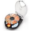 RESPURR Distributore Automatico Cibo Gatti Umido, 5 Pasti Freschi in 3 Giorni, Raffredd. & Riscald. Semiconduttore Distributore Cibo Umido Gatti, Ciotola Inox 304, Dispenser Per Gatti Con Programmabile