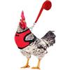 Generico Cablatura Di Pollo Regolabile - Imbracatura Di Pollo Regolabile E Gilet Per Galline, Comodo Gallo Da Guardia Per Compagnia Di Traspirante Imbracatura Per Un Animale Domestico