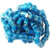 Suammiitstrieadea 100 anelli in alluminio per gambe di piccione, 8 mm, colore: blu