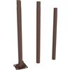 Palo Componibile 3 Metri SLIM in Acciaio Corten