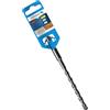 Högert Technik - Punte professionali SDS+ calcestruzzo BX4 da 10 x 400 mm | 4 taglierine, adatte per la foratura su mattoni, pietra, ceramica, cemento e cemento armato.