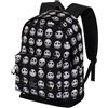 Disney Nightmare Before Christmas Face-Zaino HS FAN 3.0, Nero, 31 x 41 cm, Capacità 22 L