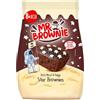 CAIYA Mr. Brownie Brownies Tortine al Cioccolato Belga con Decorazioni Stelle di Zucchero 200g