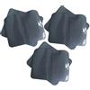 Amosfun Adesivi per Finestra Auto Statici in Pvc 3 Set Pellicola per Vetri Finestre Oscurante Festa Estiva Protezione per Finestrini Laterali Riflettente Rimovibile per Guida