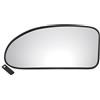 QUARKZMAN Vetro Specchietto Retrovisore Sinistro Per Ford Focus 1998-2004 | Bianco Con Piastra Di Supporto Non Riscaldato Regolazione Elettrica Ricambio Diretto Installazione Accessorio Non OEM