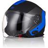 ORIGINE Casco Moto Jet with Bluetooth Casco Scooter con Doppia Visiera Omologato ECE 22-06