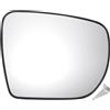 QUARKZMAN Specchio Retrovisore Destro Riscaldato Per Hyundai IX35 10-18 | Bianco, Vetro Reale, Lato Destro, Diagonale 17,3 Cm, OE 876212S230, 2 Pin, Regolazione Elettrica, Per Hyundai Tucson 10-18