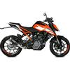 MIVV scarico gp-pro inox nero compatibile con ktm 125 duke 2020