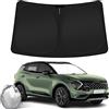 SHINEHOME Parasole per parabrezza auto compatibile con 2023 2024 2025 2026 Kia Sportage NQ5 Accessori Pieghevole Finestra anteriore Parasole Personalizzato Copertura per parabrezza Blocco parasole Raggi UV