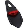 Jzoowar Moto LED Posteriore e Posteriore Parafango Stop Posteriore Parafango Posteriore Stop per EXC WRF 250400426450 Nero