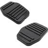 Mcrnwbip copripedali manuali Per Ford Per Transit MK6 MK7 2000-2004 Per Focus 1998-2005 Per Fiesta Copertura in gomma del pedale del freno e della frizione Auto Poggiapiedi copertura