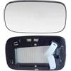 HESHS Vetro Specchietto Retrovisore Riscaldato per Volvo V50 2004-2007,Lente Cromata Vetro Specchio,Specchio Esterno,right
