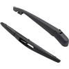 BYERZ Sostituzione del gruppo tergicristallo posteriore per auto, per Opel Agila B Hatchback 2008-2014, set di bracci tergicristalli posteriori per spazzole tergicristallo posteriori