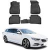 OMAC Tappetini in Gomma Tappetini Compatibili con Opel Insignia B Tourer 2017-2022 TPE Nero 4X