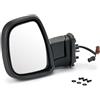 RIDEX 50O0950 Specchietto retrovisore esterno elettrico Sinistra Compatibilità con CITROËN BERLINGO Furgonato B9