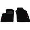 Somer Car Kit Tappetini Auto SOLO ANTERIORI 2pz compatibili con Fiat panda 169 2003-2012 | Set 2 tappeti anteriori su misura in moquette, bandiera Italia