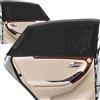 DATONGERGANG Parasole Auto per MG ZS 2025 2024, Bambini Protezione UV Tendine Parasole Auto Finestrini Posteriori Calza Rete Oscurante, Set da 4 Pezzi