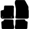 Kovvar Tappetini per Auto in Gomma Duogrip adatti per Lancia Ypsilon L21 2024-2026 - Versione: Ypsilon | Elettrica - Serie: DuoGrip Gomma