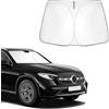 BSTW Parasole auto per Mercedes Benz GLC X254 2023-2025 & GLC X253 2016-2022 - Copertura per parabrezza pieghevole con isolamento termico e protezione UV | per Mercedes GLC X254 accessori