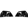 Generic 1 Paio Copri Marmitta Trim 2 Pezzi Rivestimento Tubo Scarico Posteriore Auto Copertura Terminale Scarico Finiture Compatibile Con X3 Per G45 2025 2026(Black)