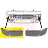 VAN WEZEL Mostrina, Paraurti 5790486 Compatibile con: VW MULTIVAN T5, TRANSPORTER T5 Bus, TRANSPORTER T5 Kasten, TRANSPORTER T5 Pritsche/Fahrgestell (7JD, 7JE, 7JL, 7JY, 7JZ