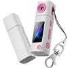 CAZSTYK Action Camera indossabile con obiettivo regolabile a 230° e formato file uditivo per una prospettiva unica fotocamera con obiettivo rotante